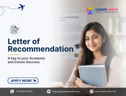 Letter of Recommendation