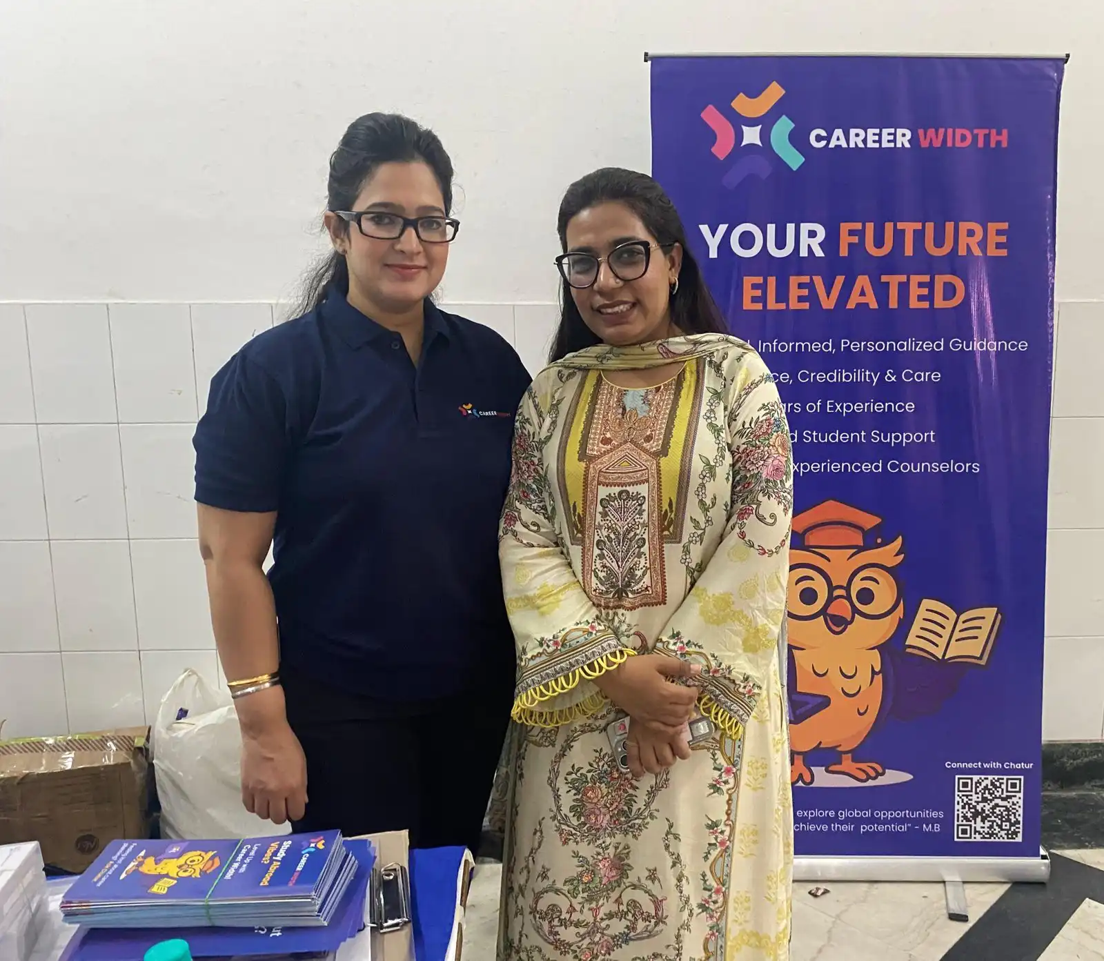 Navneet Mam With Ms. Kriti