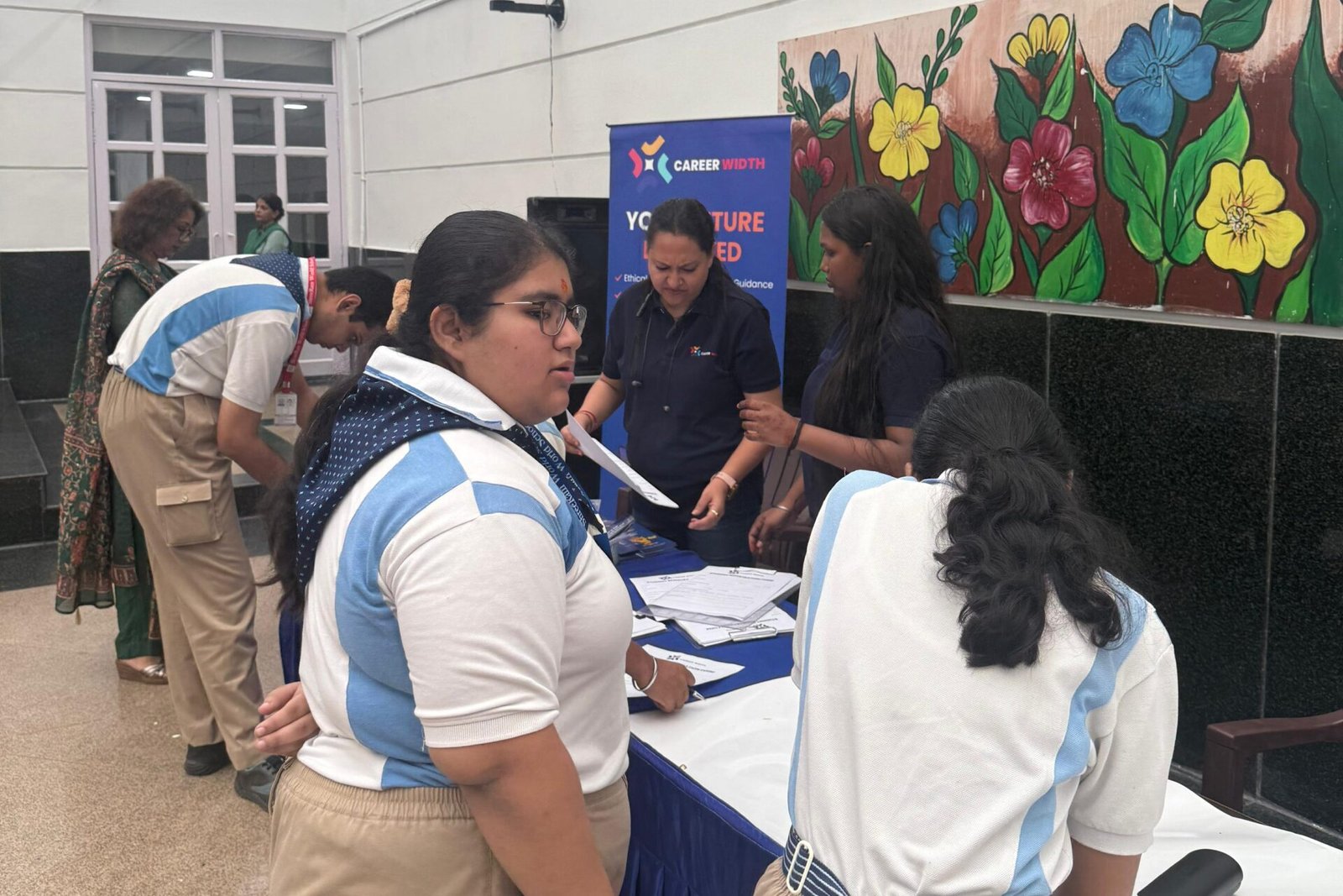 Students at Shriram Global, Dwarka