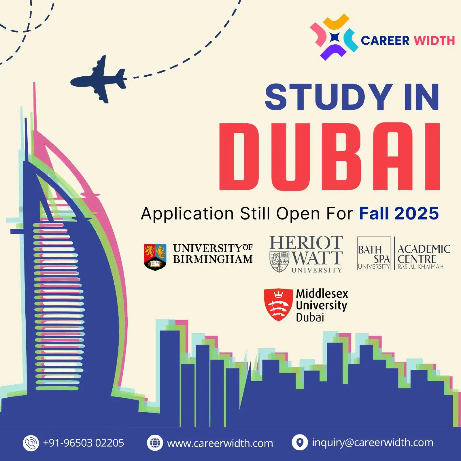 Study in Dubai for Indian Students – Applications Open for Fall 2025