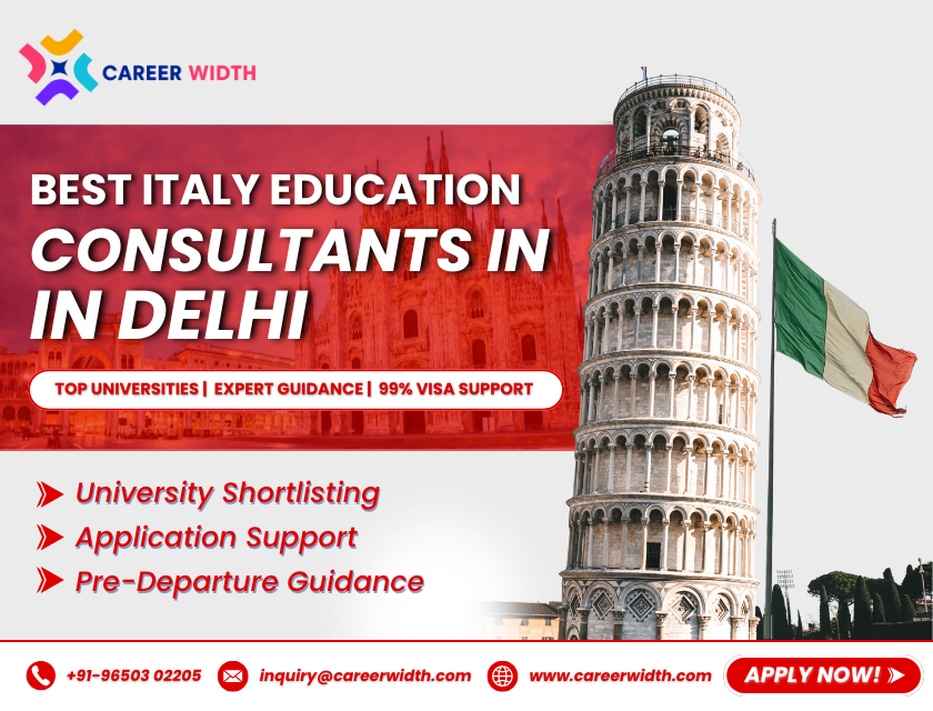 Best Italy Education Consultants in Delhi