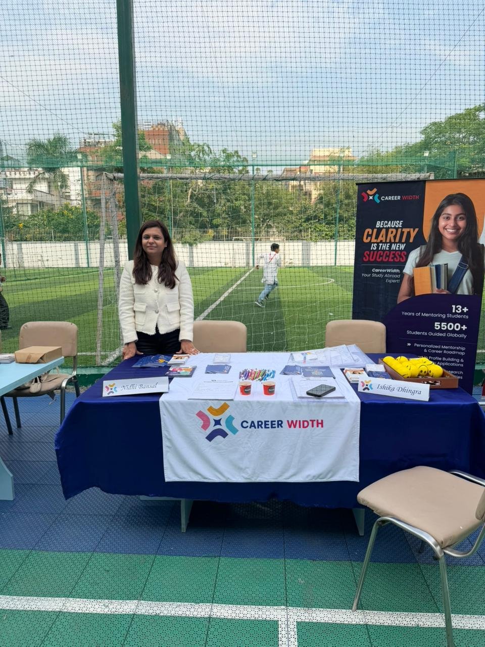 Career Width at the Indo Global Educational Fair - GD Goenka, Noida