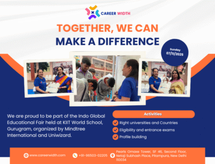 Career Width at the Indo Global Educational Fair - KIIT World School, Gurugram