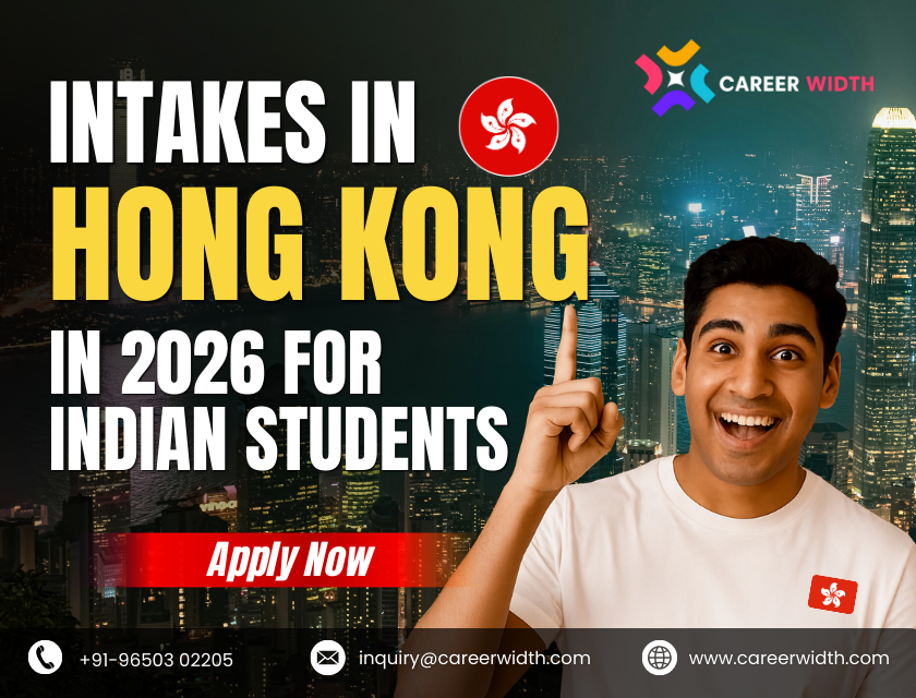Intakes in Hong kong in 2026 For Indian Students