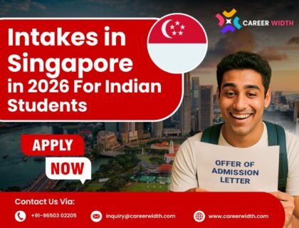 Intakes in Singapore in 2026 For Indian Students