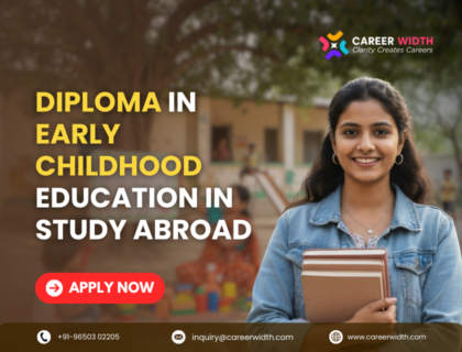 Diploma in early childhood education in study abroad