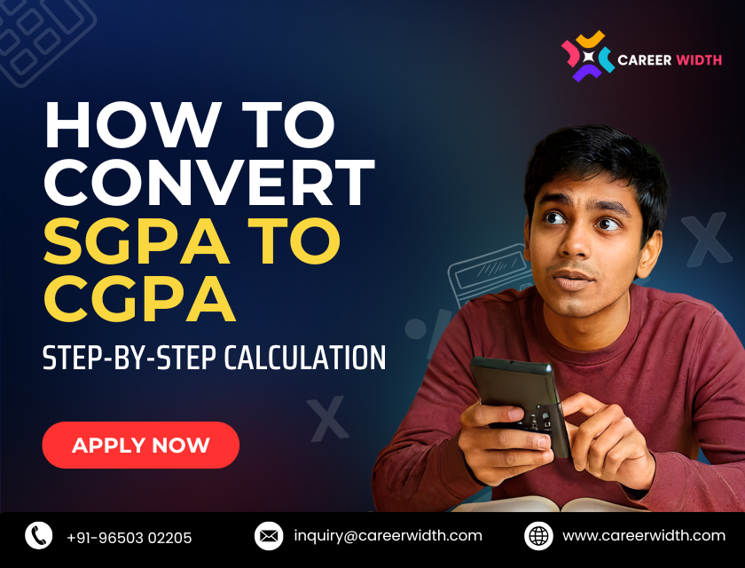 How to Convert SGPA to CGPA Step-by-Step Calculation