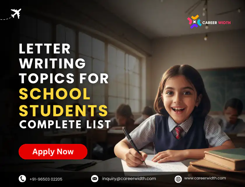 Letter Writing Topics for School Students – Complete List