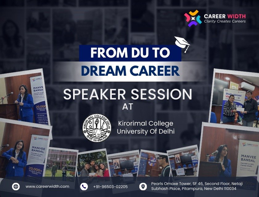 From DU to Dream Career – Speaker Session at Kirori Mal College