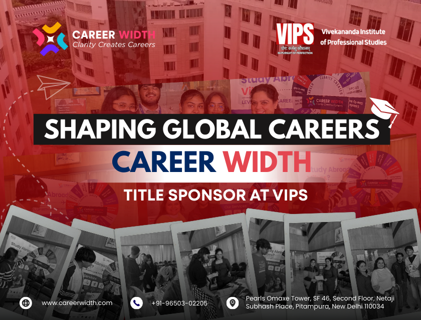 Shaping Global Careers Career Width as Title Sponsor at VIPS