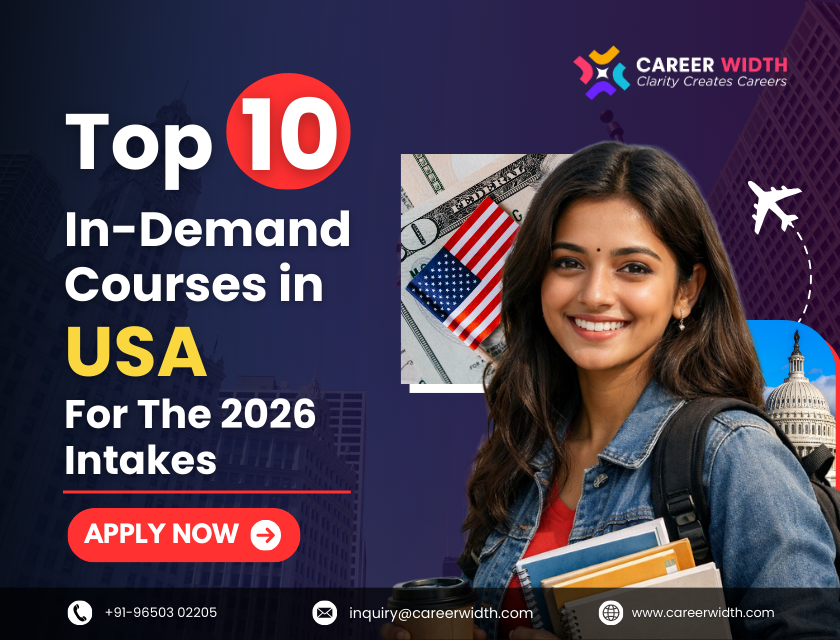Top 10 In-Demand Courses in USA for the 2026 Intakes