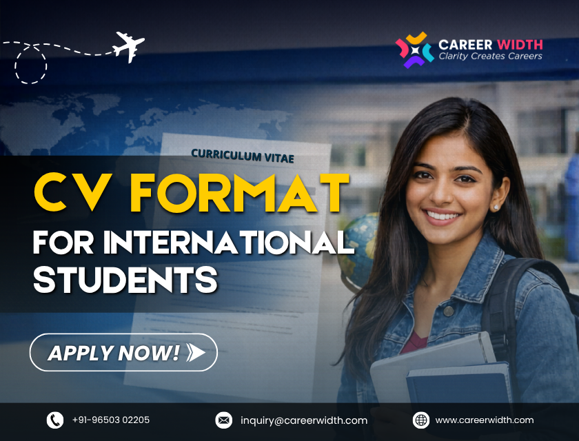 CV Format for International Students