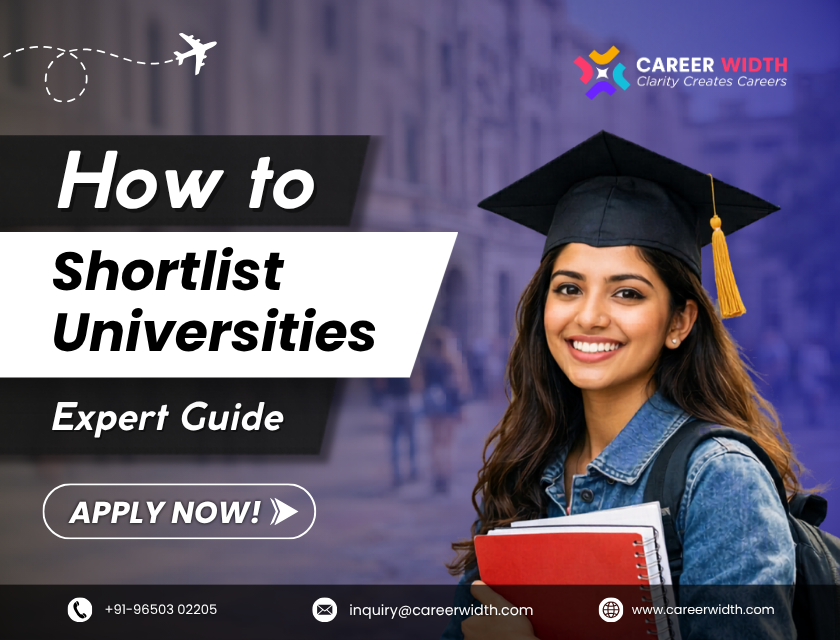 How to Shortlist Universities (Expert Guide)