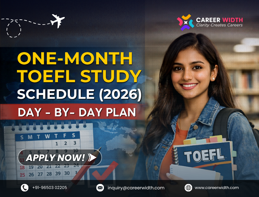 One-Month TOEFL Study Schedule (2026) Day-by-Day Plan