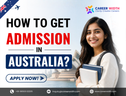 How to get admission in Australia