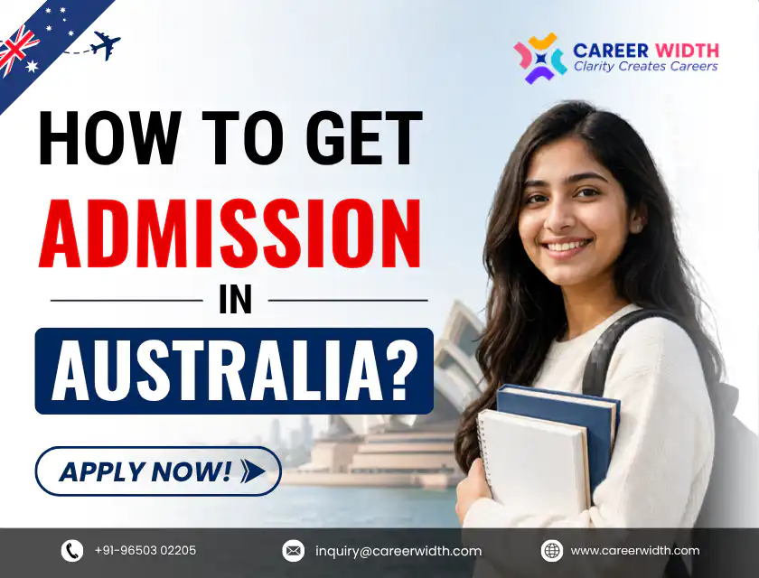 How to get admission in Australia