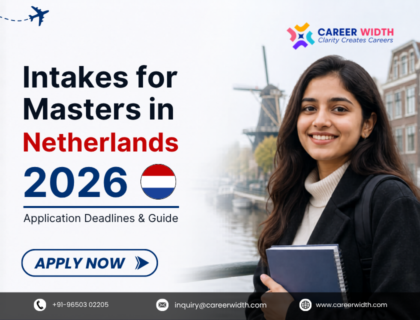 Intakes for Masters in Netherlands 2026 – Application Deadlines & Guide